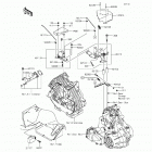 Mule 610 4x4 XC SE (KAF400-FGF) Управление
