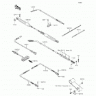 Mule 4000 (KAF620-PGF) Тросы управления