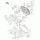 Mule 4010 Trans4x4 (KAF620-RGF) Крышка вариатора