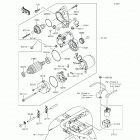 Mule 4010 4x4 (KAF620-MGF) Стартер