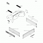Mule 610 4x4 XC (KAF400-DGF) Decals(dgf)