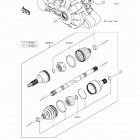 Mule PRO-FX EPS (KAF820-FGF) Карданный вал