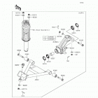 Mule 4010 Trans4x4 (KAF620-RGF) Передняя подвеска
