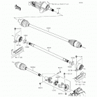 Mule PRO-FXT EPS (KAF820-BGF) Кардан