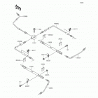 Mule 4000 (KAF620-PGF) Тормозные трубки