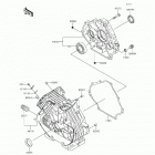 Mule 610 4x4 (KAF400-AGF) Картер