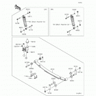 Mule 4010 Trans4x4 (KAF620-RGF) Задняя подвеска