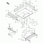 Mule 600 (KAF400-BGF) Багажник-кузов