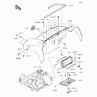 Mule 610 4x4 XC (KAF400-DGF) Передний ящик