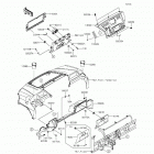 Mule PRO-FXT EPS Camo (KAF820-DGF) Передний ящик