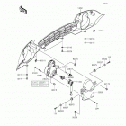 Mule 610 4x4 XC SE (KAF400-FGF) Фара