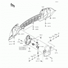 Mule 610 4x4 XC (KAF400-DGF) Фара