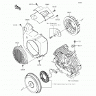 Mule 610 4x4 XC (KAF400-DGF) Охлаждение