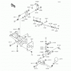 Mule 4000 (KAF620-PGF) Рачаг переключения