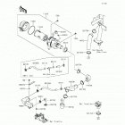 Mule 4010 4x4 (KAF620-MGF) Воздухозаборник
