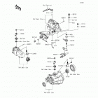Mule 610 4x4 (KAF400-AGF) Механизм переключения передач
