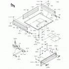 Mule 610 4x4 XC (KAF400-DGF) Багажник-кузов