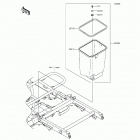 Mule 610 4x4 XC SE (KAF400-FGF) Optional parts(frame)