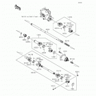 Mule 610 4x4 XC Camo (KAF400-EGF) Кардан