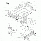 Mule 610 4x4 XC SE (KAF400-FGF) Багажник-кузов