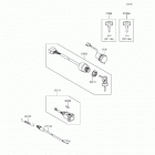 Mule 610 4x4 SE Fleet (KAF400-GGF) Замок зажигания