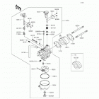 Mule 610 4x4 XC SE (KAF400-FGF) Карбюратор