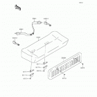 Mule 610 4x4 SE Fleet (KAF400-GGF) Сидение