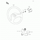 Mule 610 4x4 SE Fleet (KAF400-GGF) Рулевое колесо