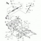 Mule 600 (KAF400-BGF) Рама