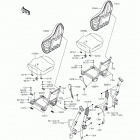 Teryx Camo (KRF800-HGF) Сидение