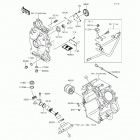 Mule 4000 (KAF620-PGF) Масляный насос  /  масляный фильтр