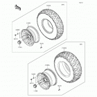 Teryx LE (KRF800-GGF) Wheels  /  tires