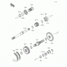Mule 4000 (KAF620-PGF) Трансмиссия