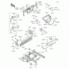 Mule 4000 (KAF620-PGF) Рама ,крепежные детали