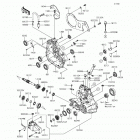 Mule 610 4x4 (KAF400-AGF) Коробка передач