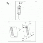 Mule 610 4x4 XC SE (KAF400-FGF) Амортизатор