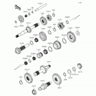 Mule PRO-FXT EPS (KAF820-BGF) Трансмиссия