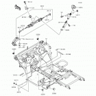 Mule 610 4x4 SE Fleet (KAF400-GGF) Рама