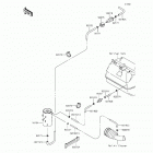 Mule 610 4x4 XC SE (KAF400-FGF) Испарительная система топлива