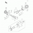 Mule 4010 4x4 SE (KAF620-TGF) Crankshaft  /  piston(s)