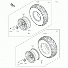 Teryx4 LE (KRT800-GGF) Wheels  /  tires