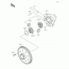 Mule 610 4x4 XC Camo (KAF400-EGF) Дефференциал