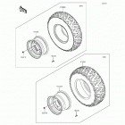 Teryx4 (KRT800-FGF) Wheels  /  tires