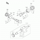 Mule 4010 4x4 (KAF620-MGF) Crankshaft  /  piston(s)