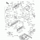 Mule 4010 Trans4x4 SE (KAF620-VGF) Рама ,крепежные детали