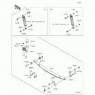 Mule 4010 Trans4x4 SE (KAF620-VGF) Задняя подвеска