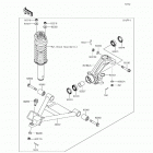 Mule 4010 4x4 (KAF620-MGF) Передняя подвеска