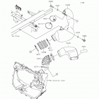 Mule PRO-FX EPS (KAF820-FGF) Air cleaner-belt converter