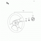 Mule 610 4x4 XC Camo (KAF400-EGF) Рулевое колесо