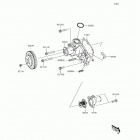Mule PRO-FX EPS (KAF820-FGF) Водяной насос